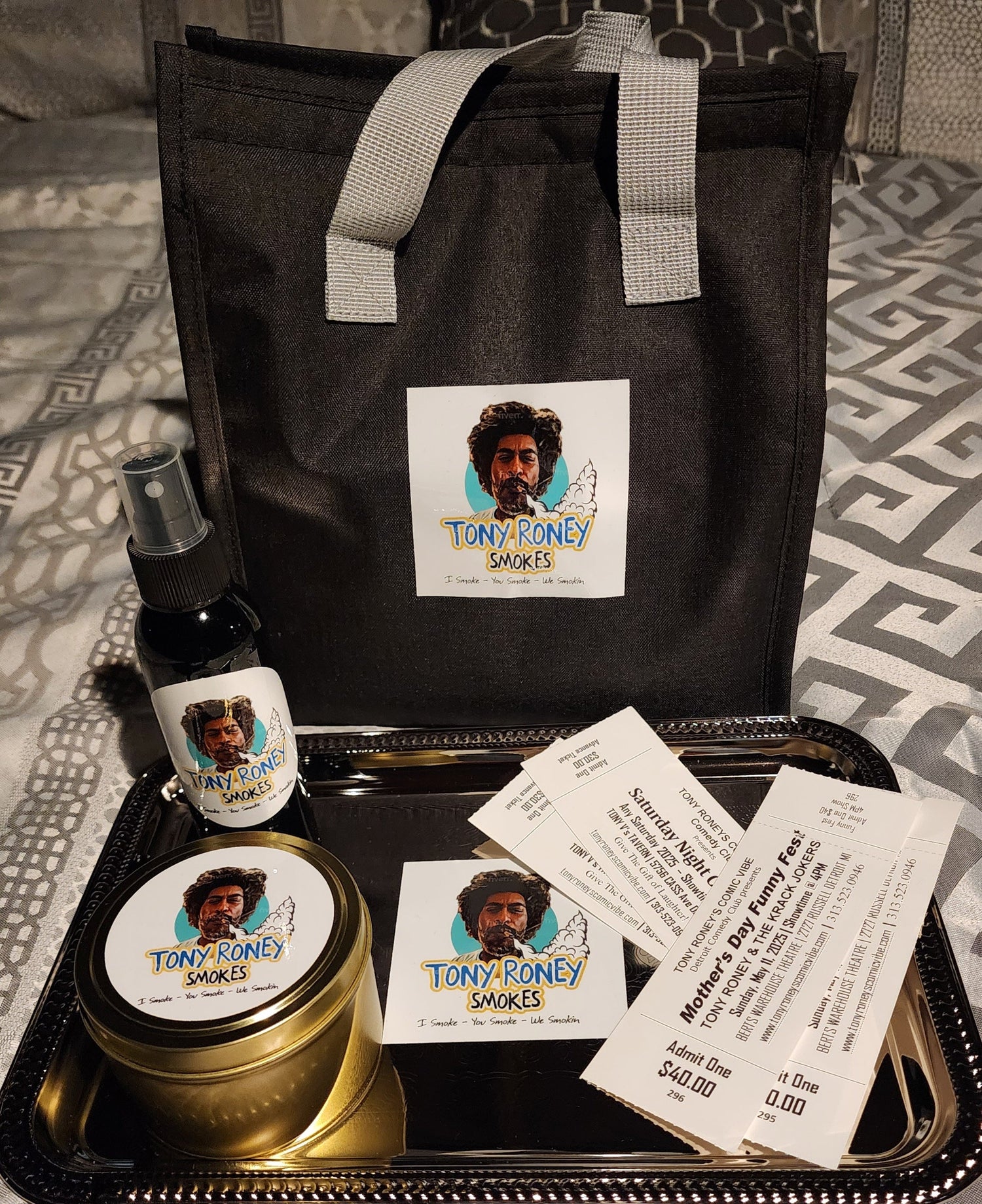 "TONY RONEY SMOKES" Brand Ambassador Kit PACKAGE #2 INVESTMENT COST $250