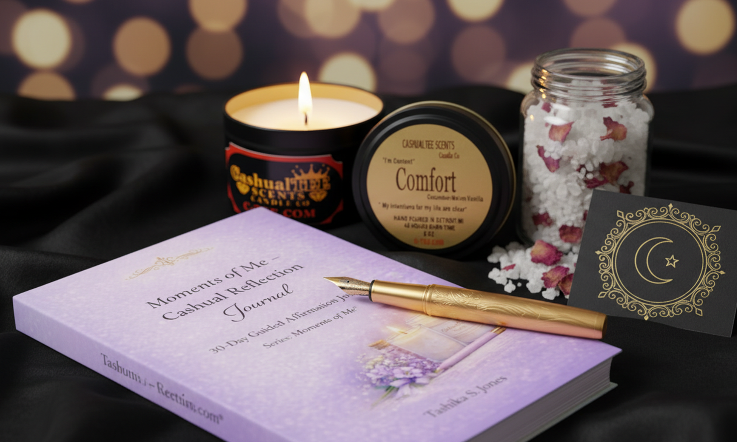 Self-Care Ritual Bundles | Journals, Candles & Bath Sets