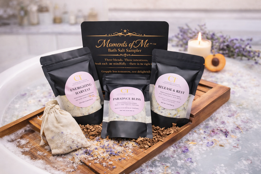 Moments of Me® Cashual Reflections Ritual Bath Salt Trio