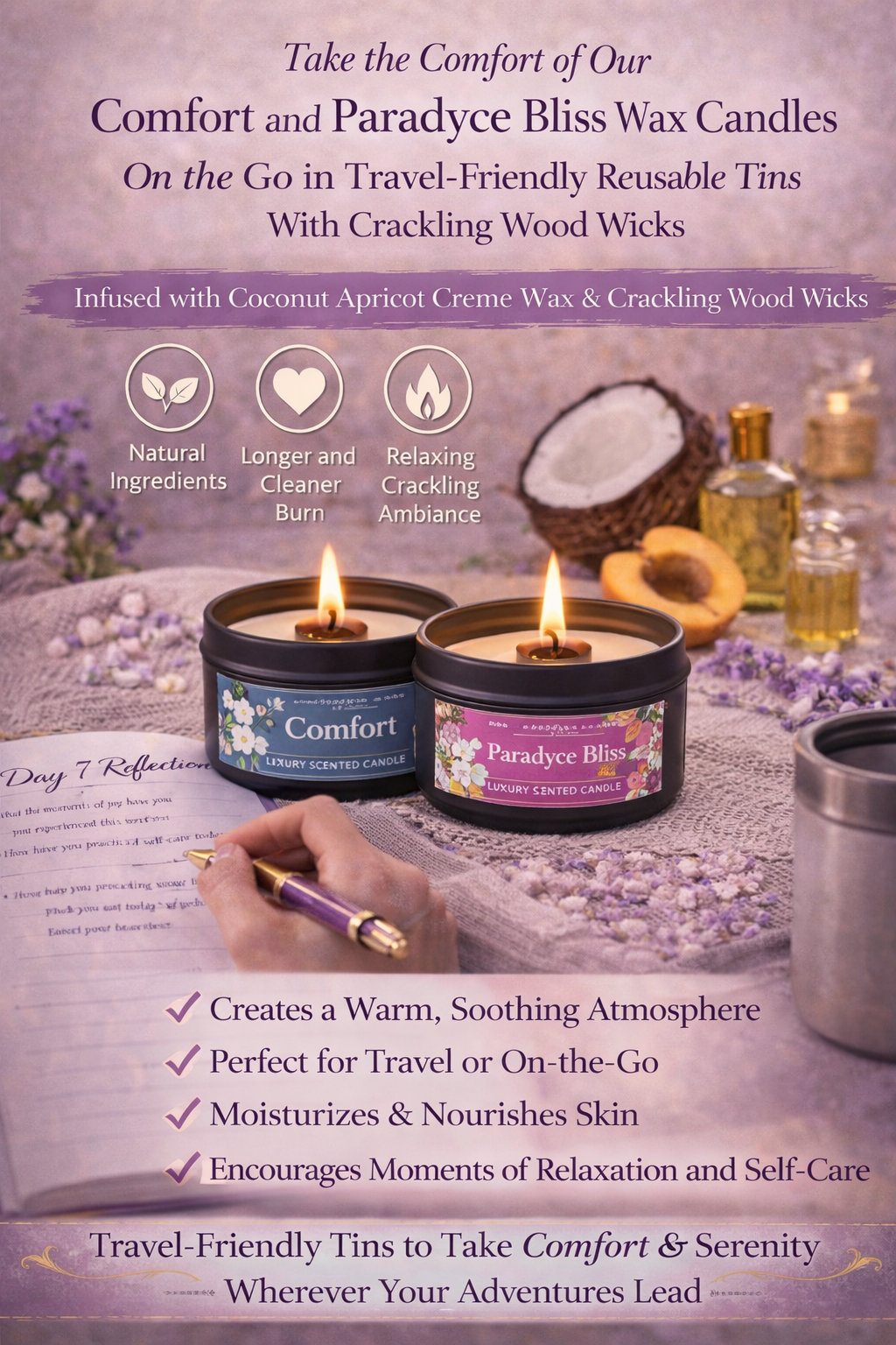 Moments of Me® – Week 2: Release Ritual Bundle (Candle + Bath Soak)