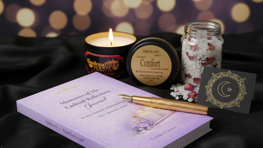 Moments of Me® Comfort Scented Candle | Cucumber Melon, Sunwashed Linen & Vanilla | Crackling Wood Wick Coconut Apricot Crème Wax | Aromatherapy Relaxation Candle (8 oz)