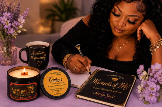 COMFORT™ Cucumber Melon & Linen Wood Wick Candle | Coconut Apricot Wax