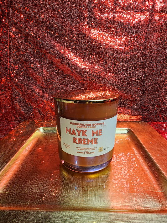 A ITEM WITH A LABEL THAT SAYS MAYK ME KREME-FLORAL_STRAWBERRIES_CREAM