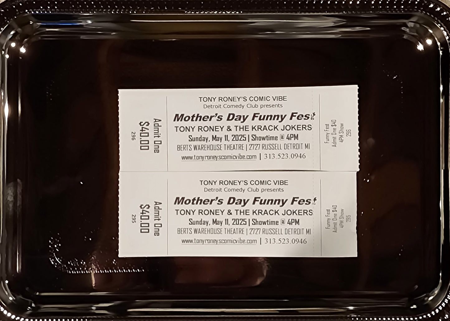 ANNUAL MOTHER’S DAY FUNNY FEST COMEDY TICKETS DET, MI 7 PM