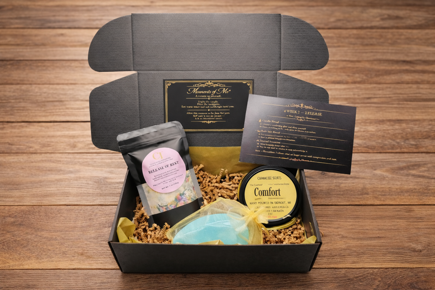 Moments of Me® – Week 2: Release Ritual Bundle (Candle + Bath Soak)