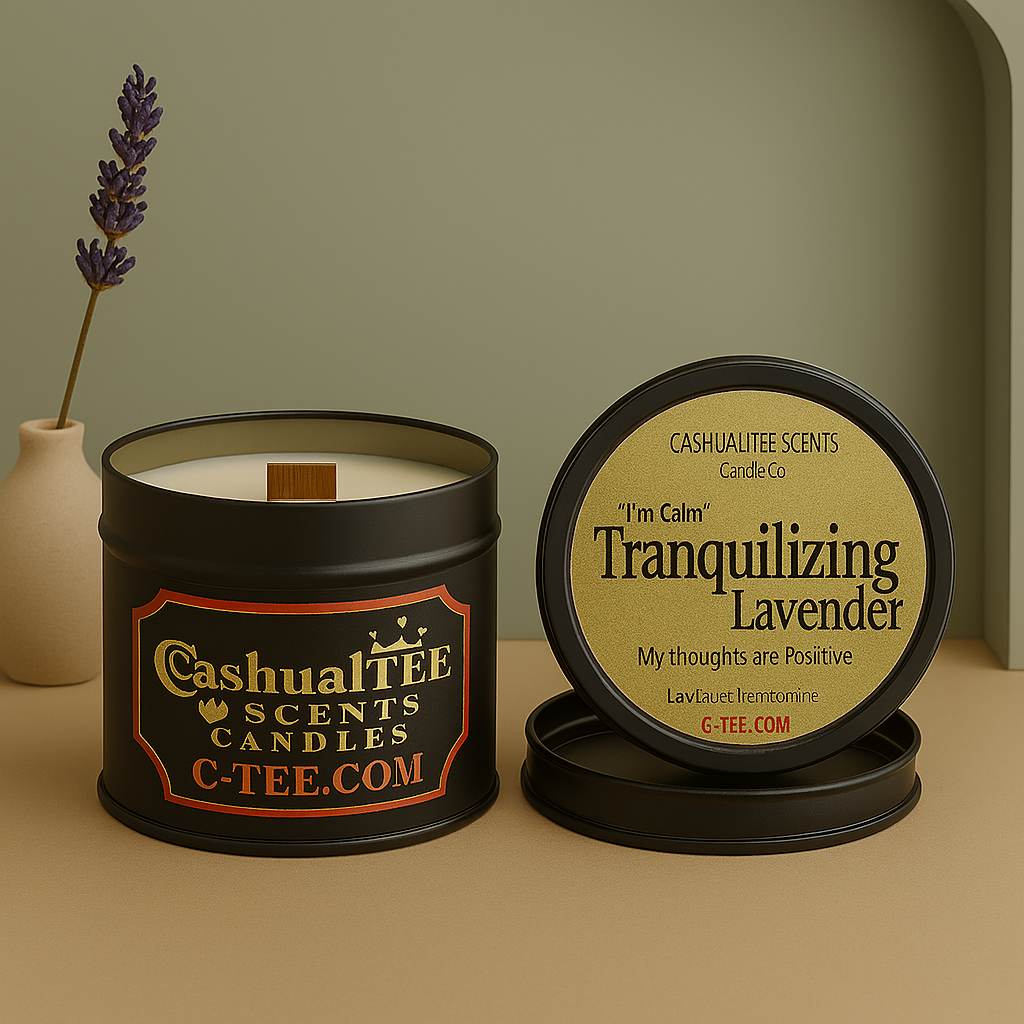Tranquilizing Lavender | Lavender & Lemon Coconut Wax Candle